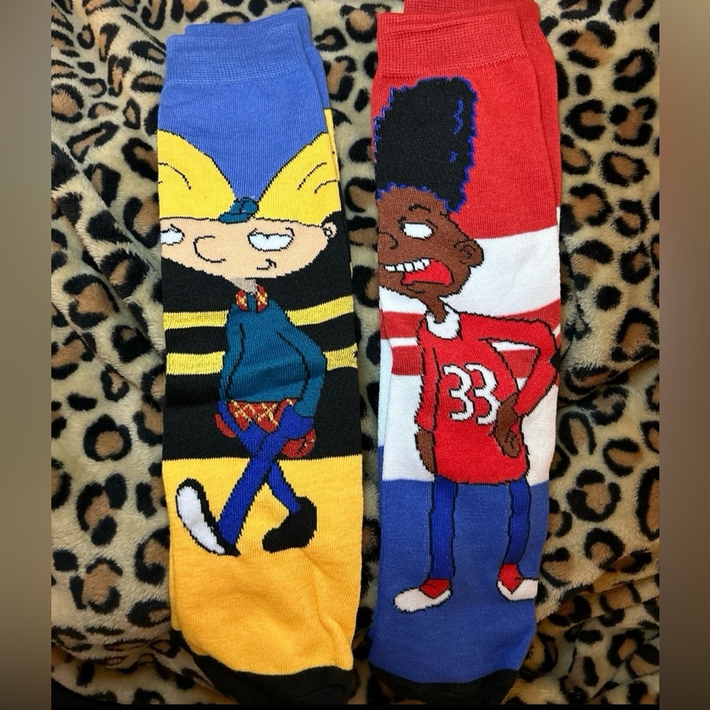 New Hey Arnold Sock Bundle OS, Arnold and Gerald